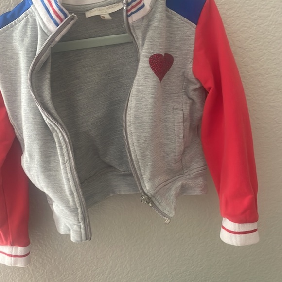 Girls Cotton Sequin Jacket/ Hoodie - Picture 3 of 7